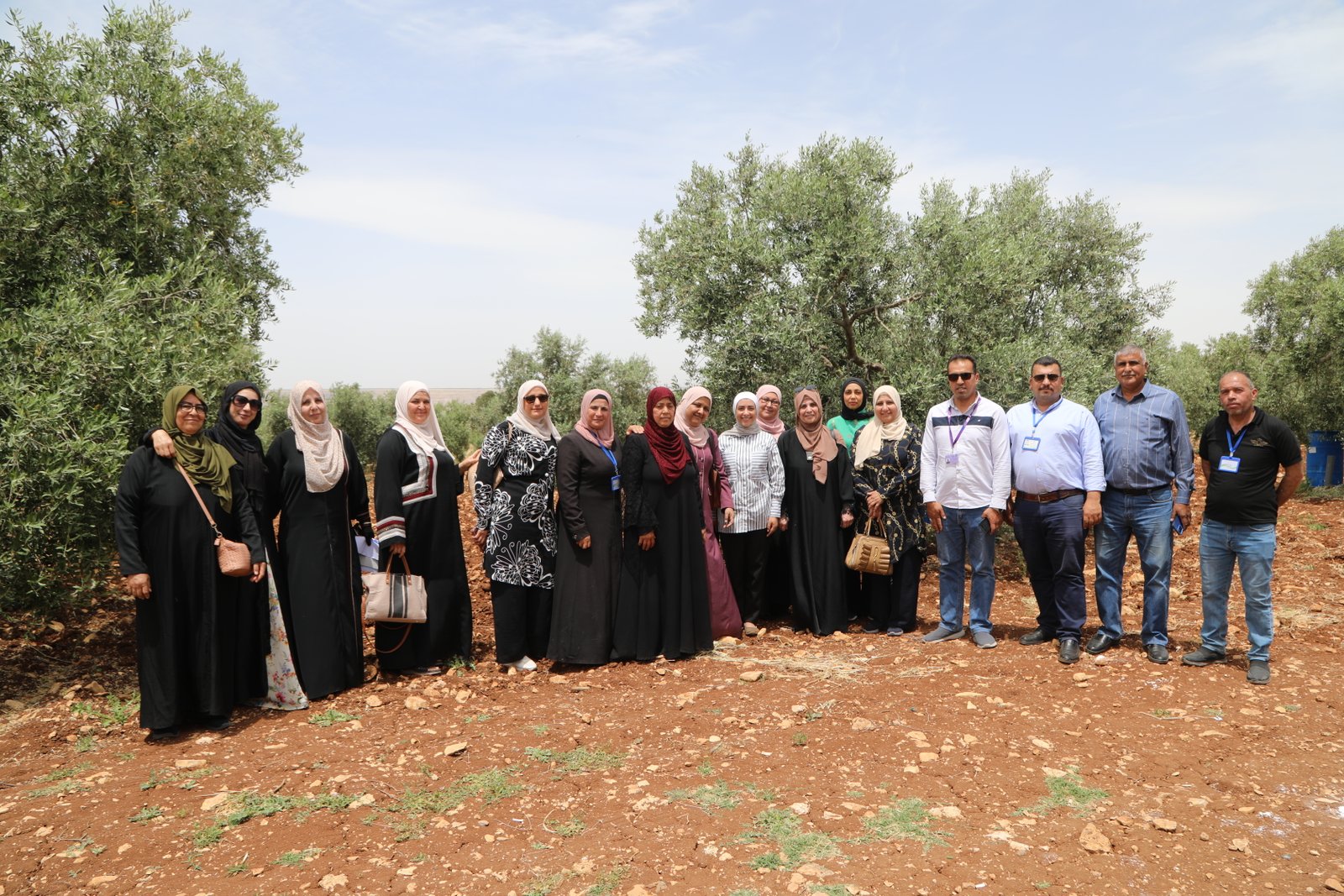الإدارة المتكاملة لأشجار الزيتون_مدرسة حقلية_لواء بني كنانة